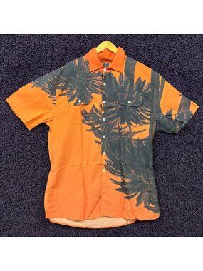 Michelob Ultra Sunset Palm Trees x Maluma Button Up Shirt Size Extra Large